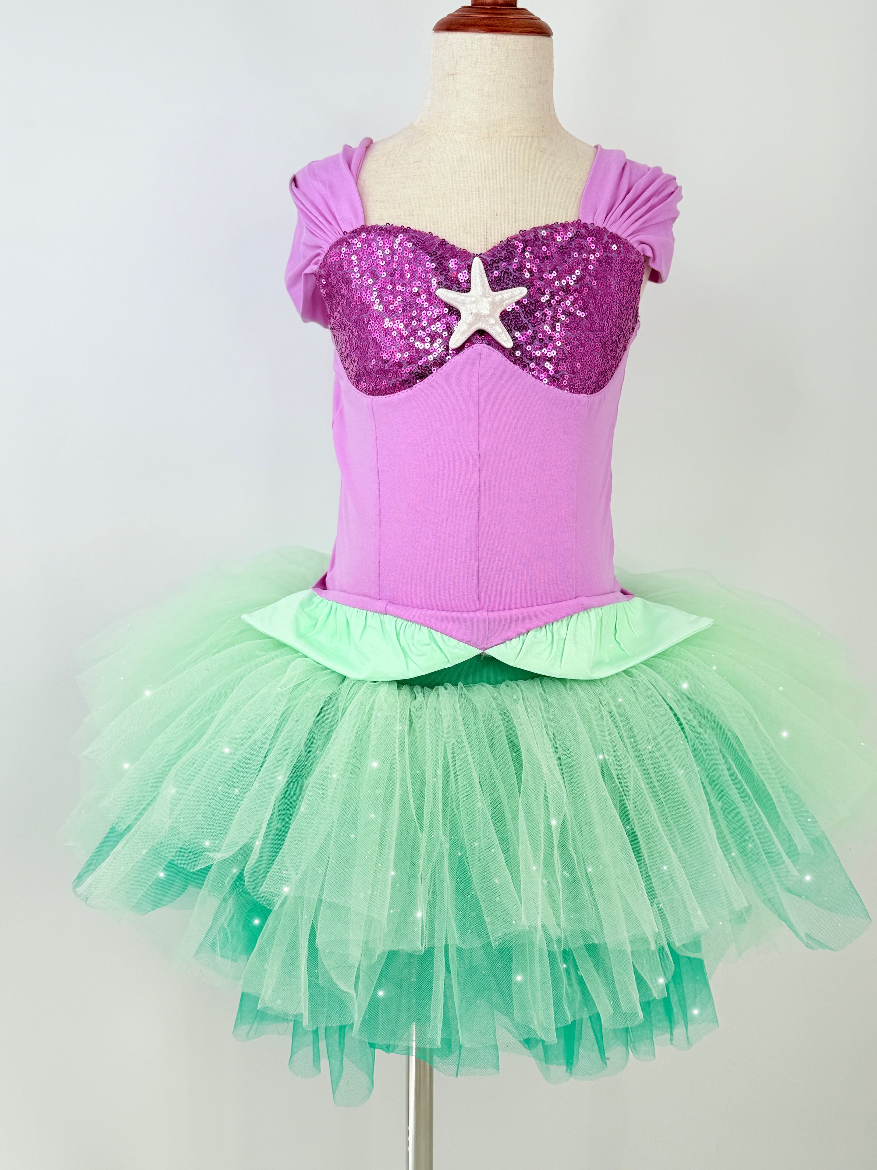 Ariel mermaid Bamboo tutu set