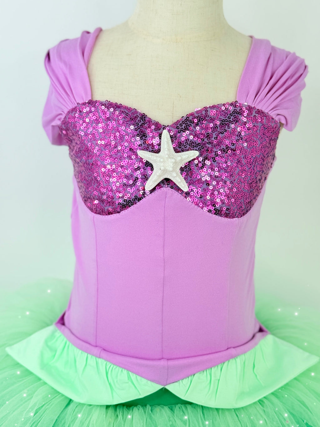 Ariel mermaid Bamboo tutu set Ready to ship