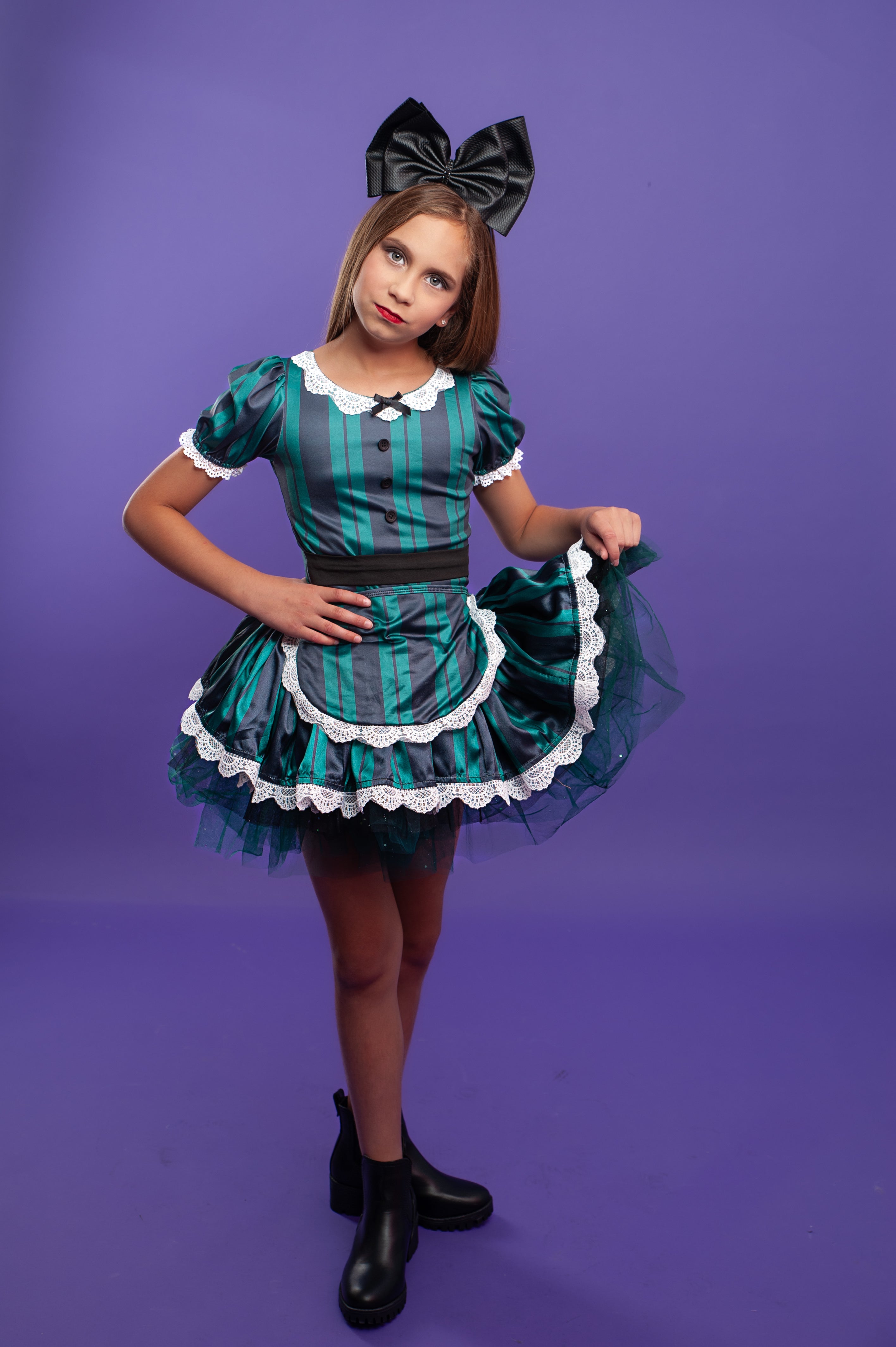 Disney Haunted Mansion three piece tutu set full coverage