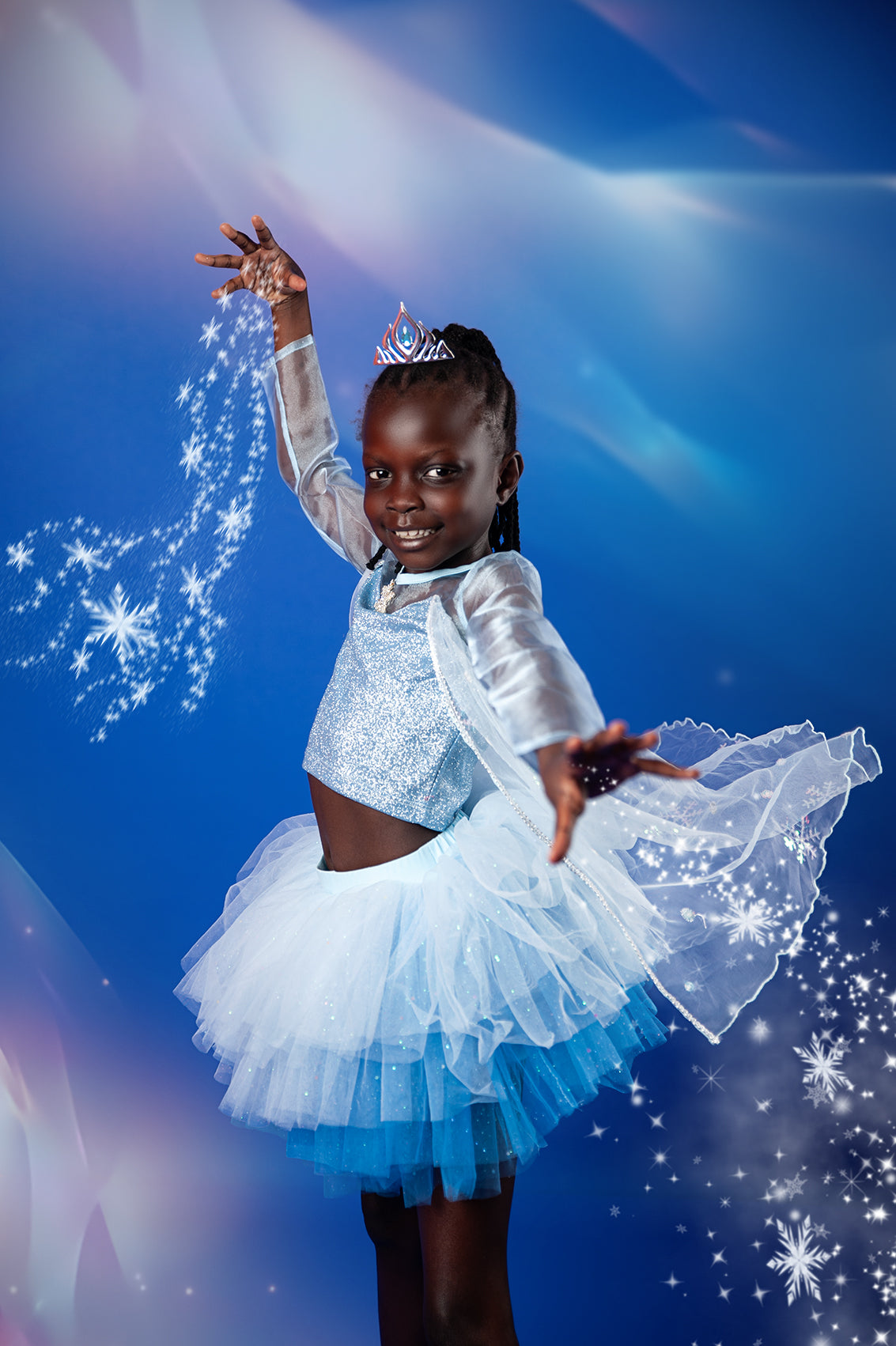 Elsa Bamboo bottoms tutu set Ready to ship