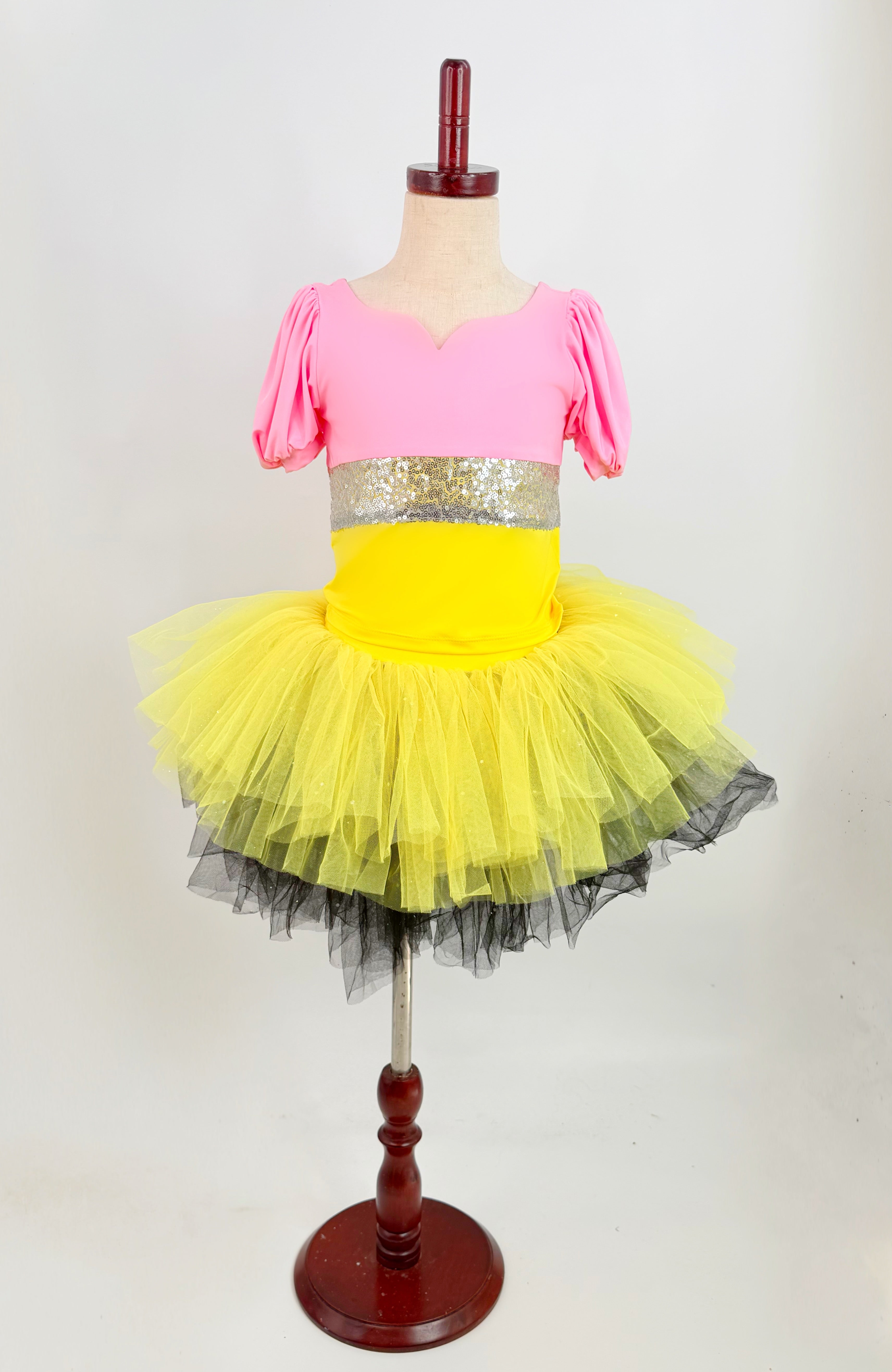 Pencil school two piece bamboo tutu set (full top)