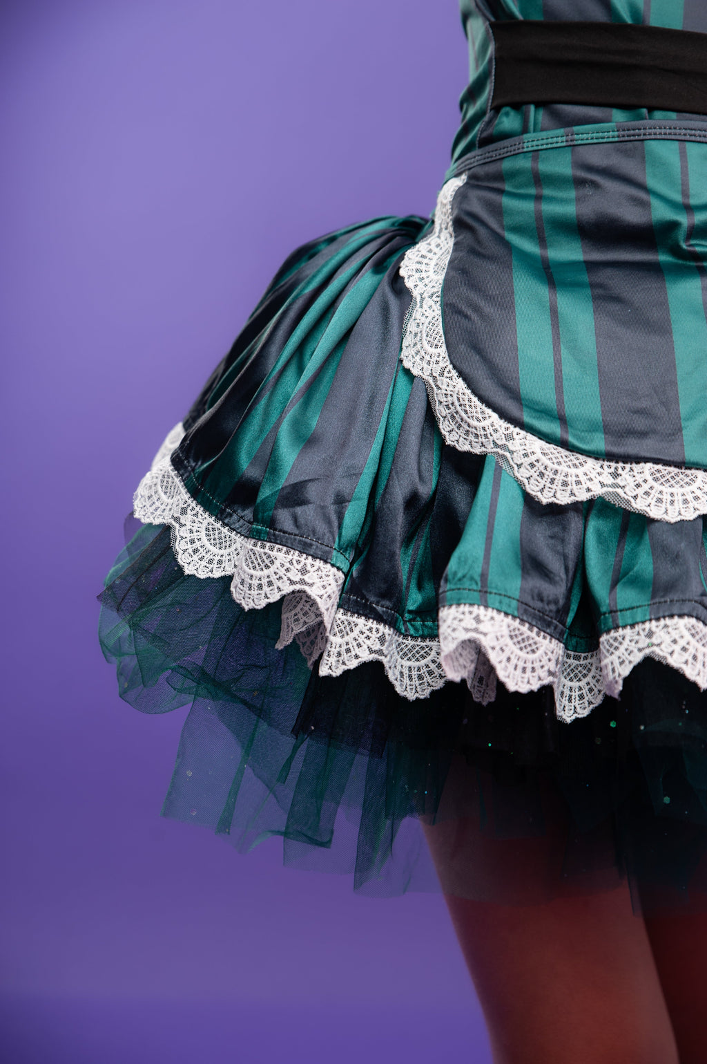 Disney Haunted Mansion three piece tutu set full coverage