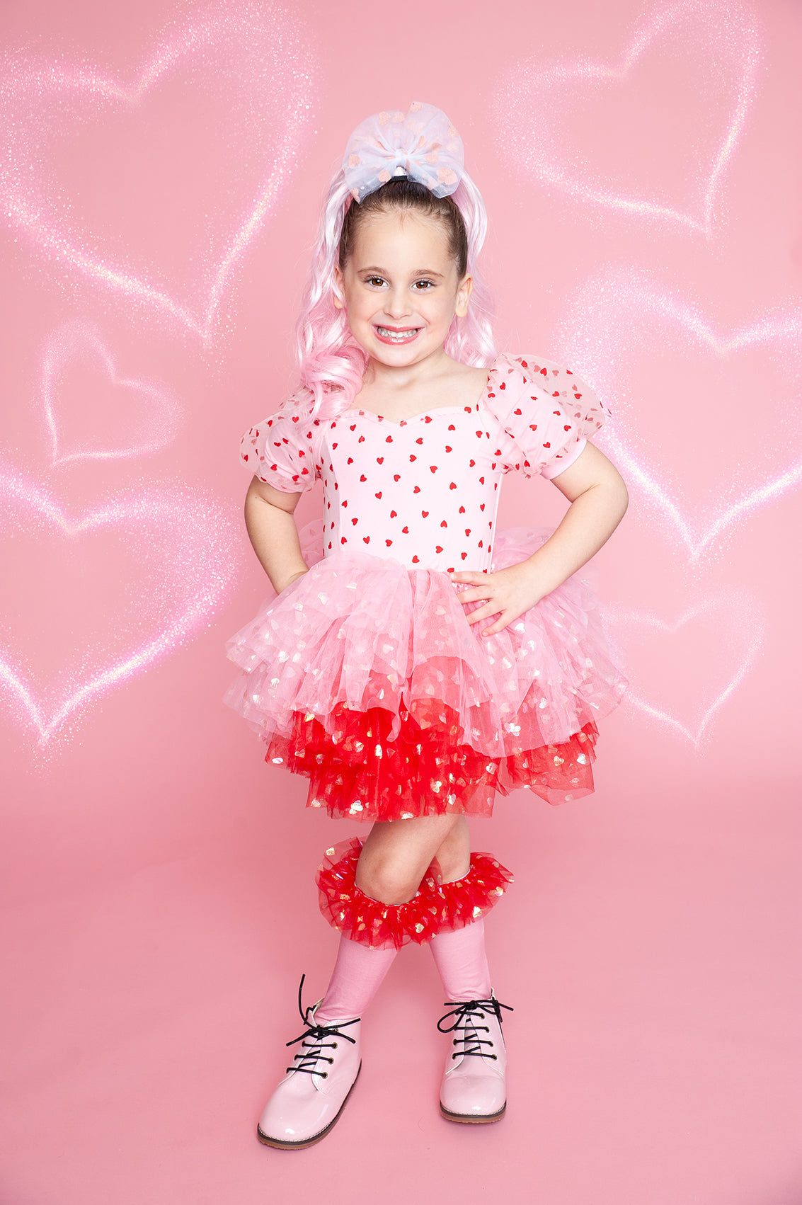 Love tutu dress one piece