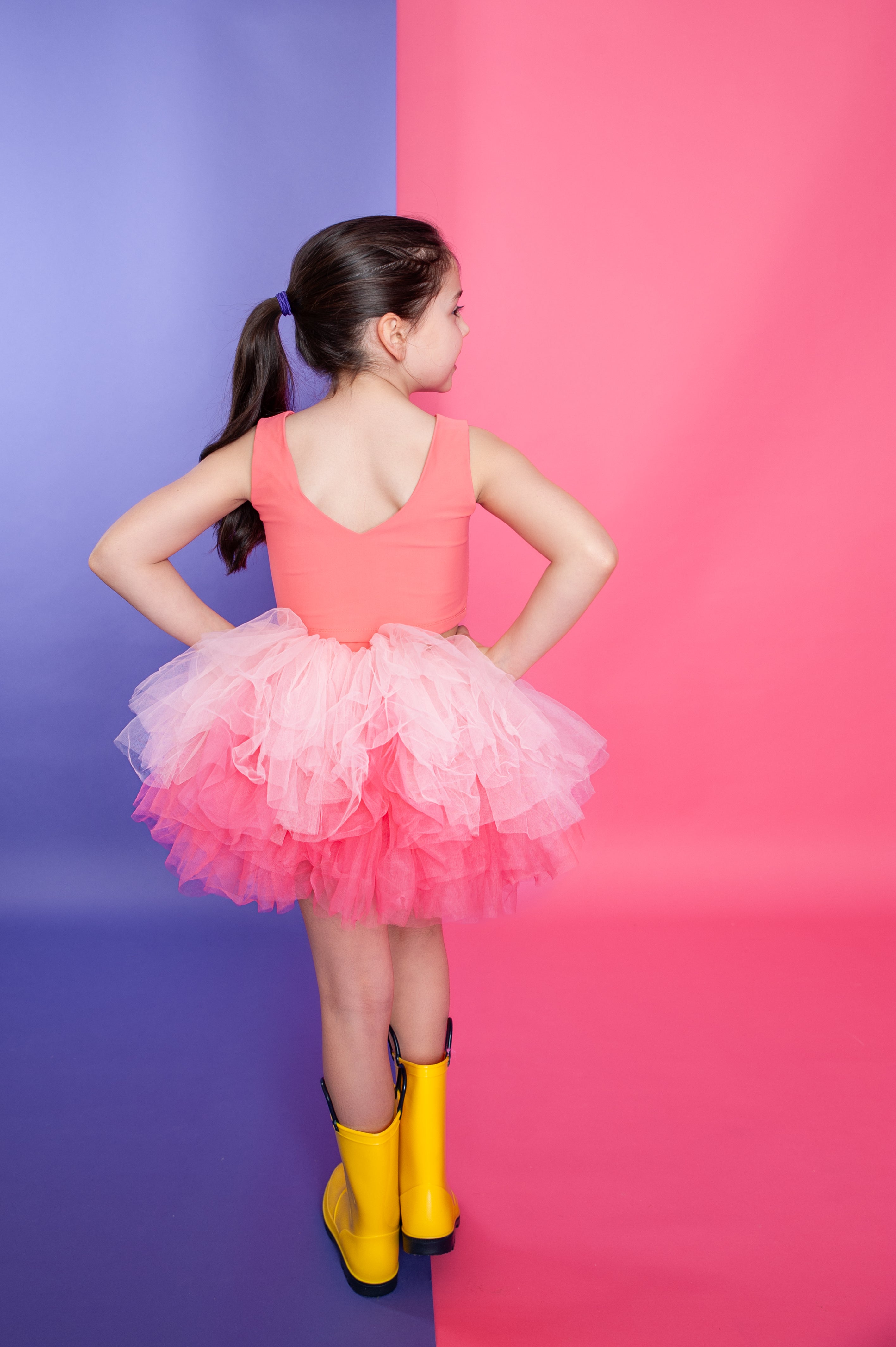 Coral Bamboo two piece set