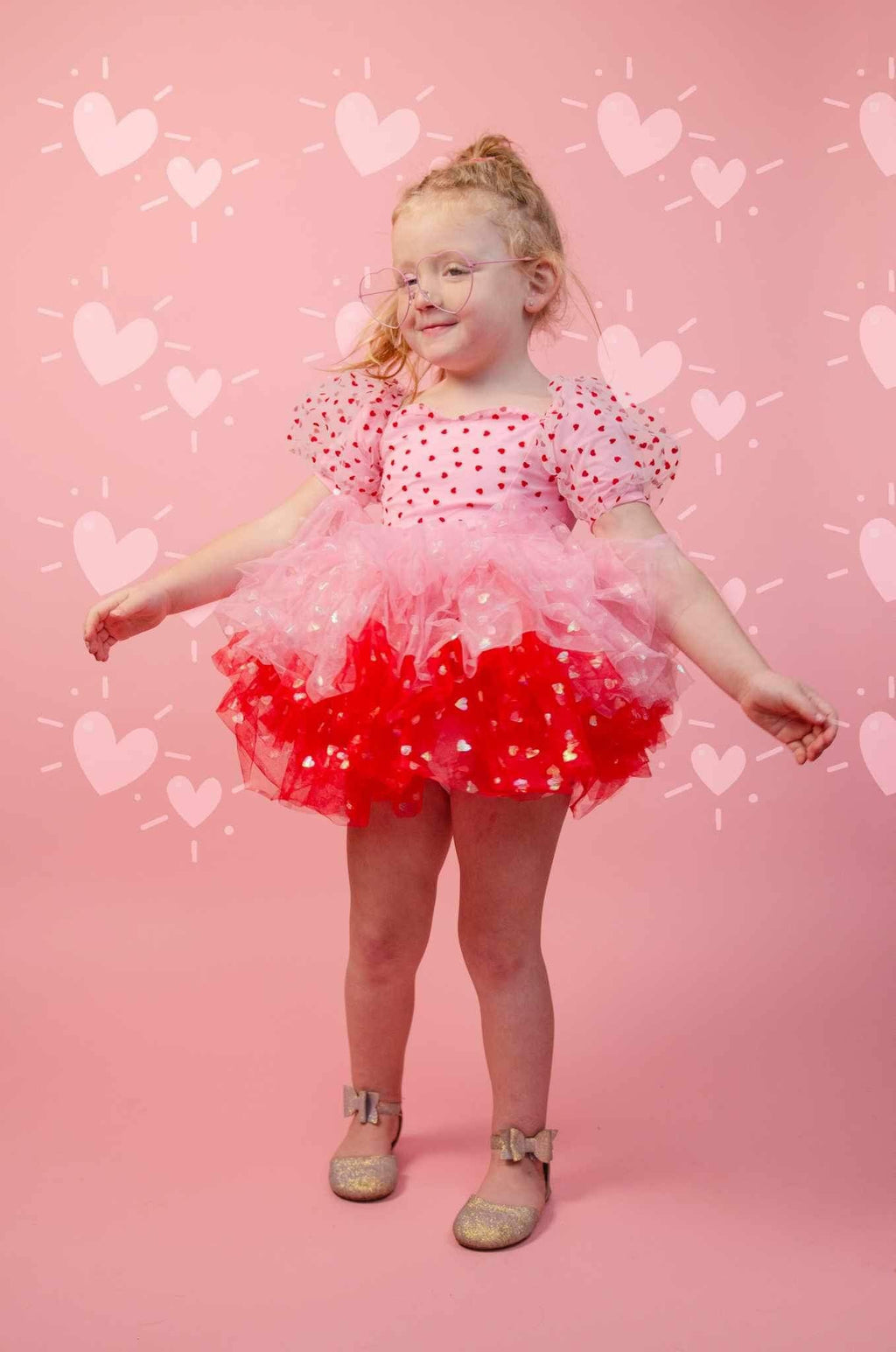 Love tutu dress one piece