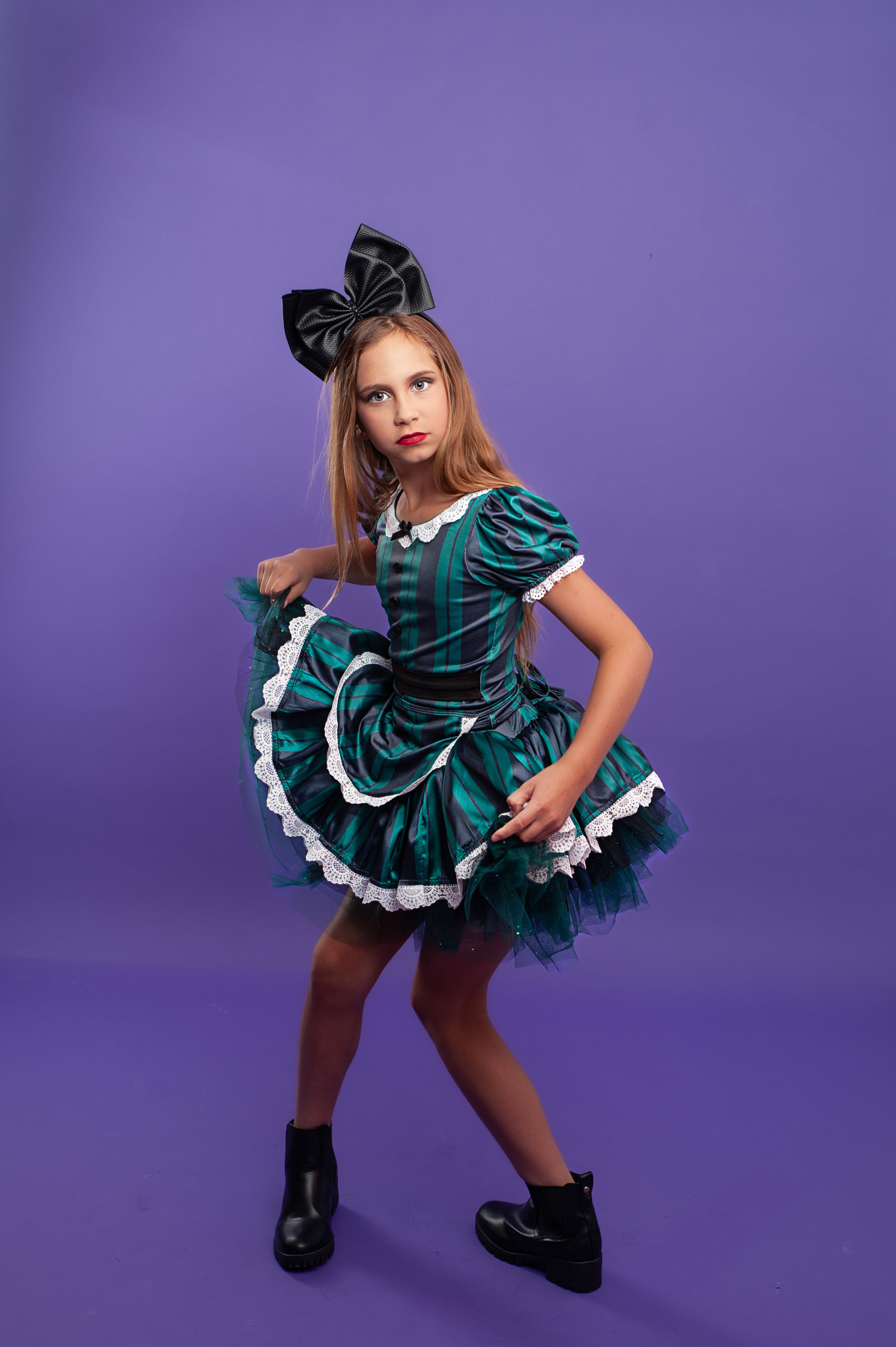 Disney Haunted Mansion three piece tutu set full coverage