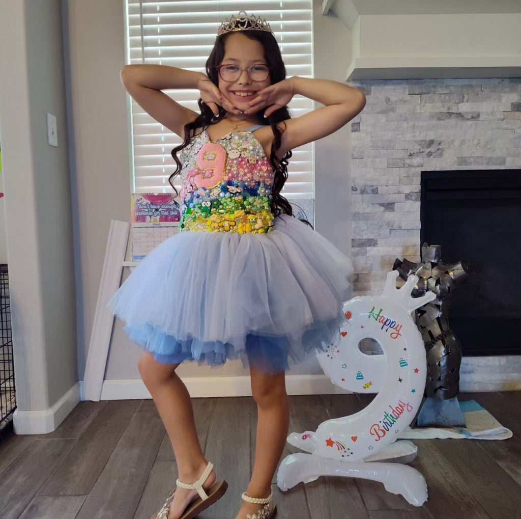 GEMMED TUTU LEOTARD (any theme)