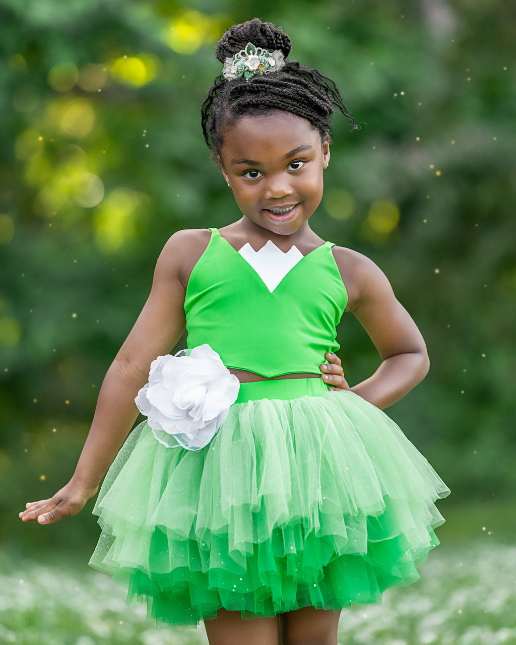 Tiana Bamboo tutu set Ready to ship