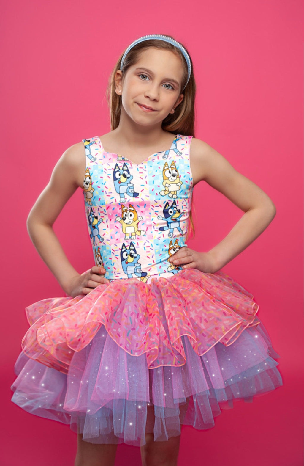 Bluey sprinkles  bamboo two piece set