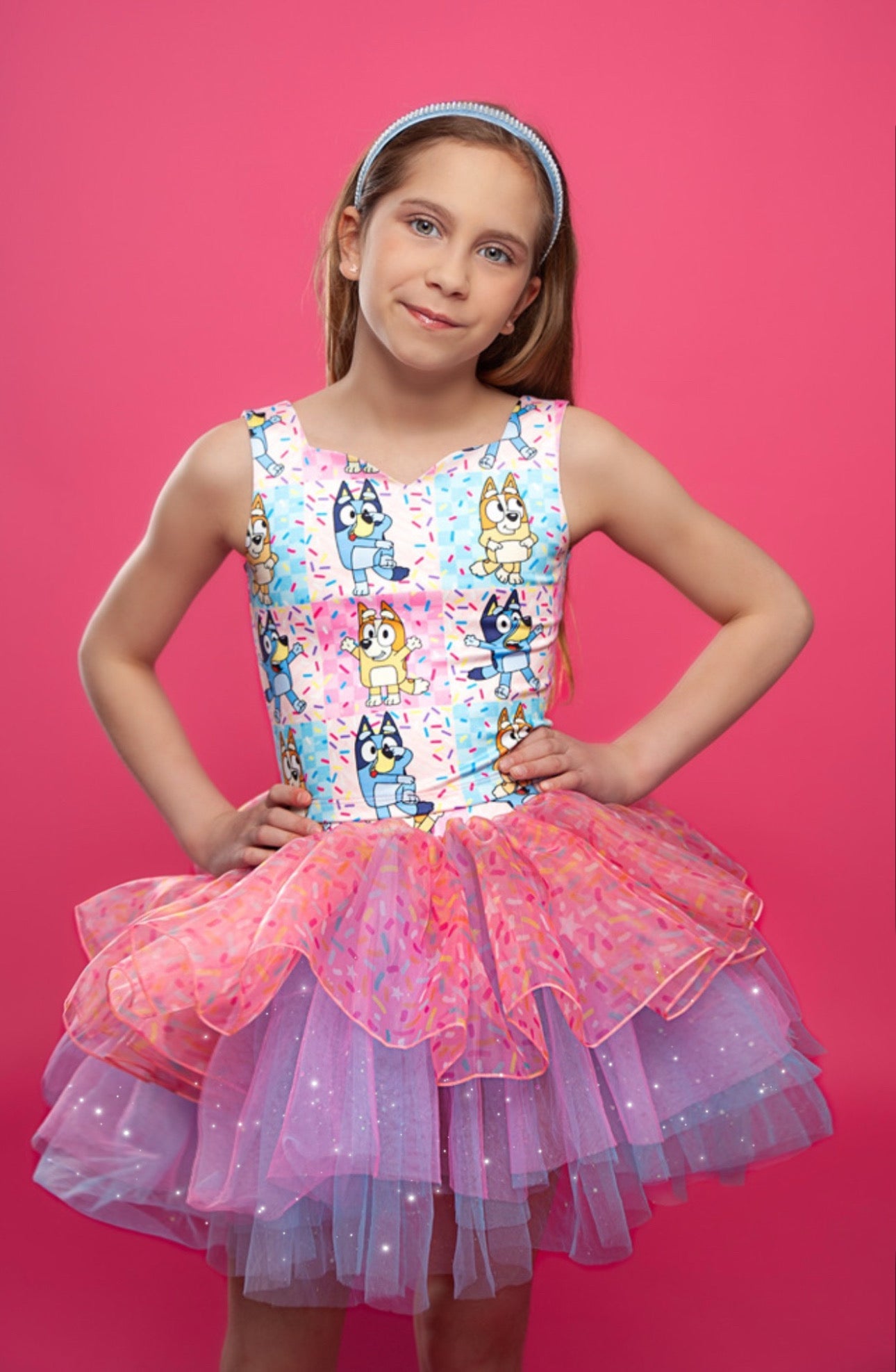 Bluey sprinkles  bamboo two piece set