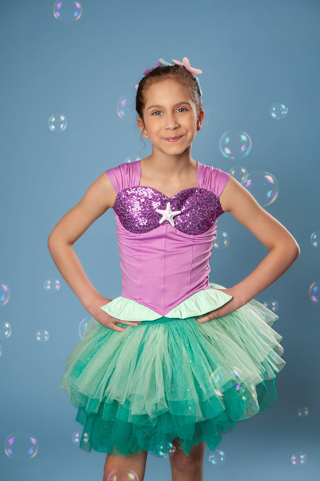 Ariel mermaid Bamboo tutu set Ready to ship
