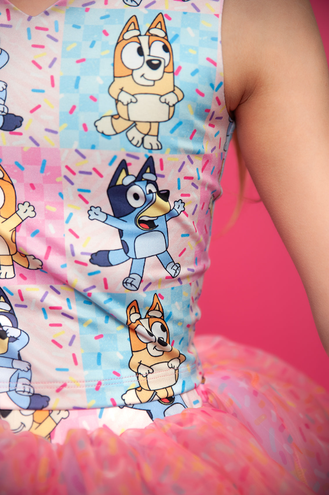 Bluey sprinkles  bamboo two piece set