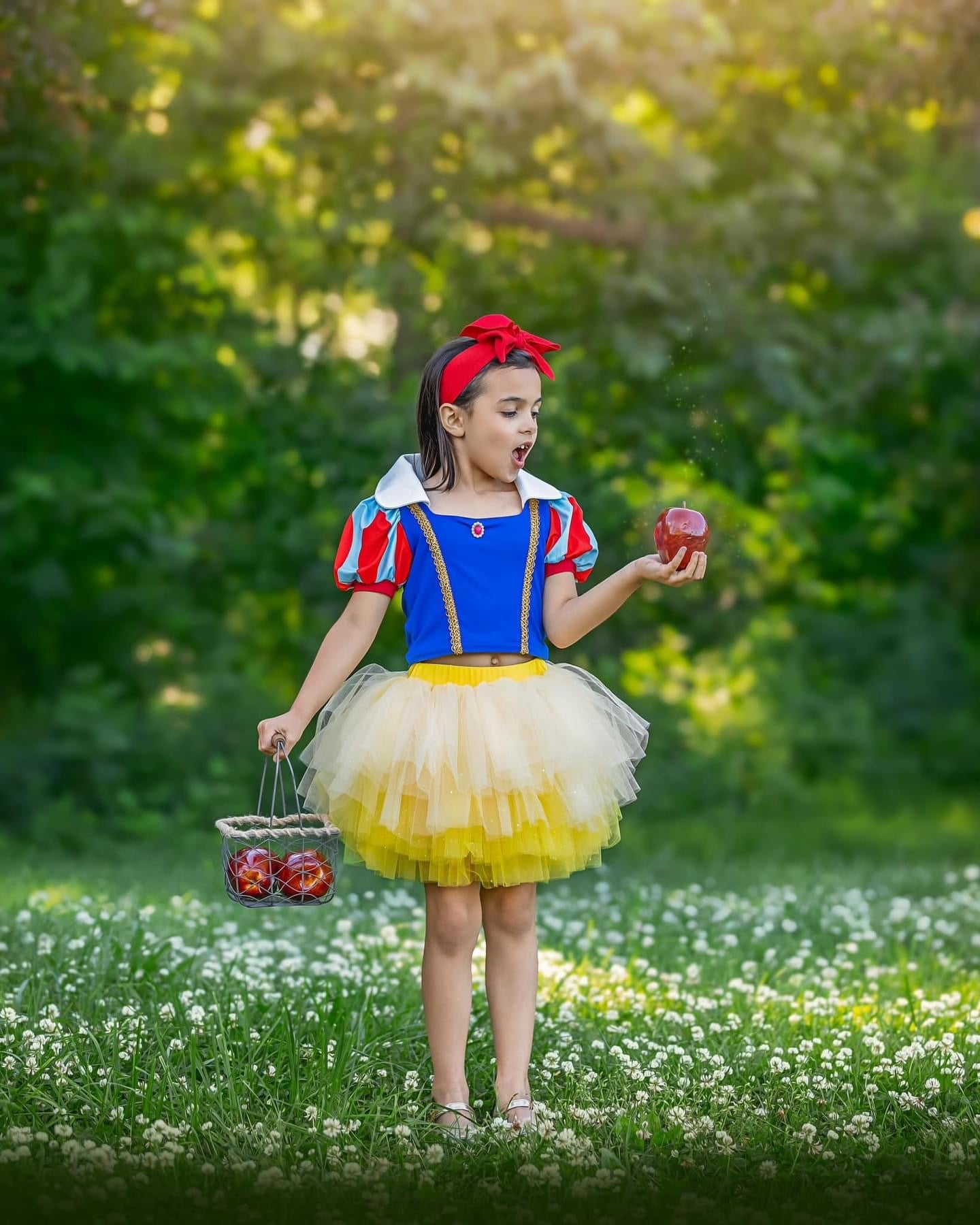 Snow princess Bamboo tutu set