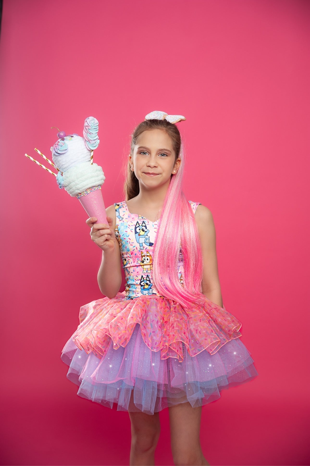 Bluey sprinkles  bamboo two piece set