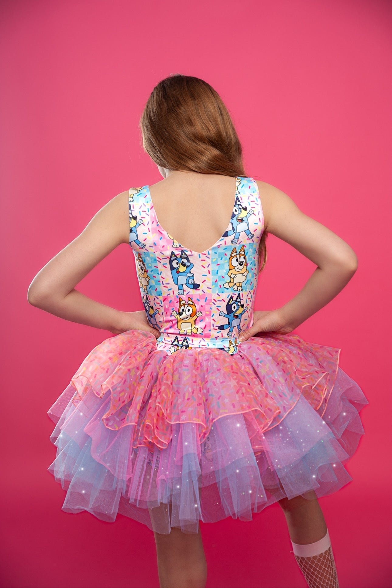 Bluey sprinkles  bamboo two piece set