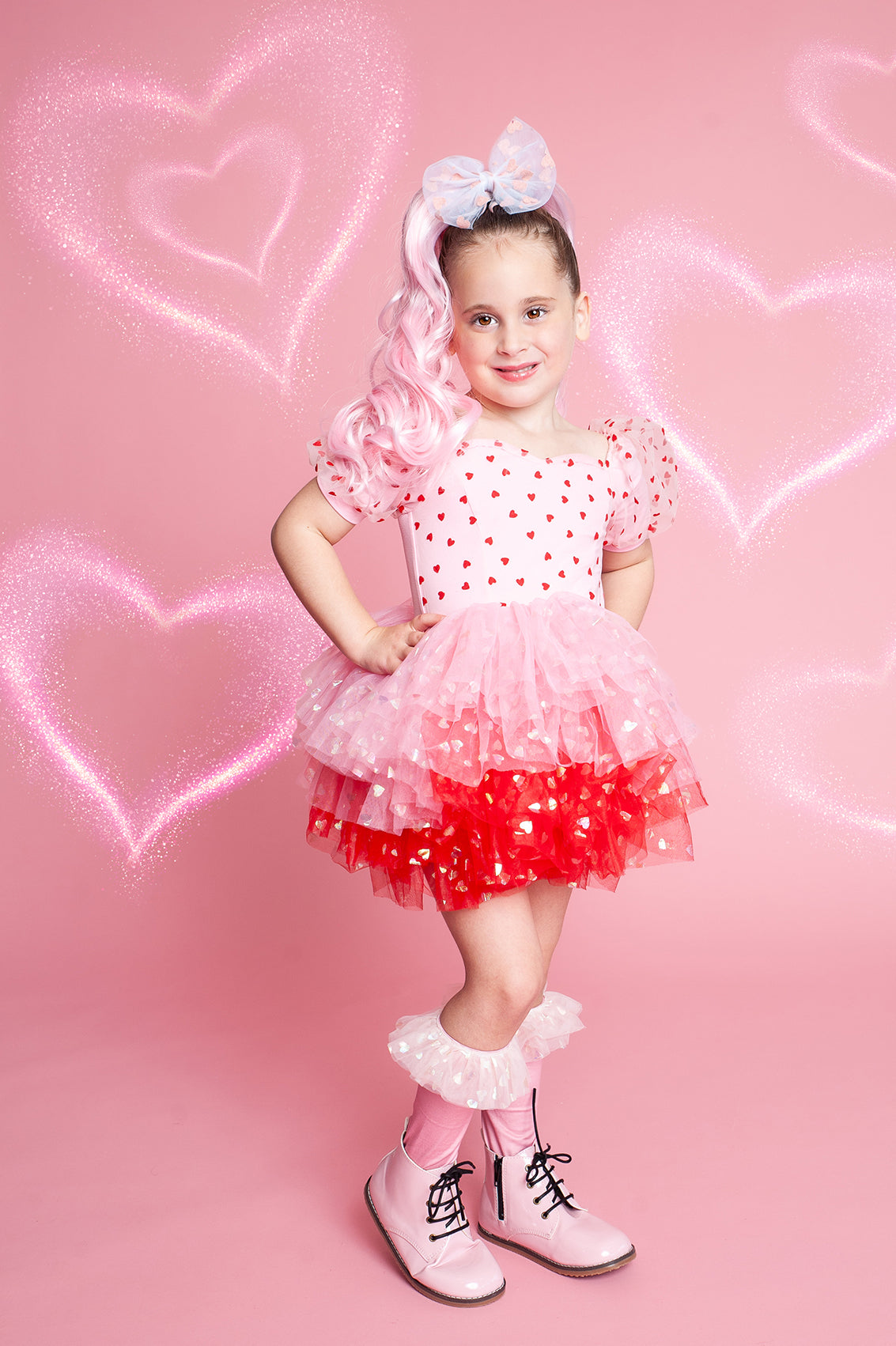 Love tutu dress one piece