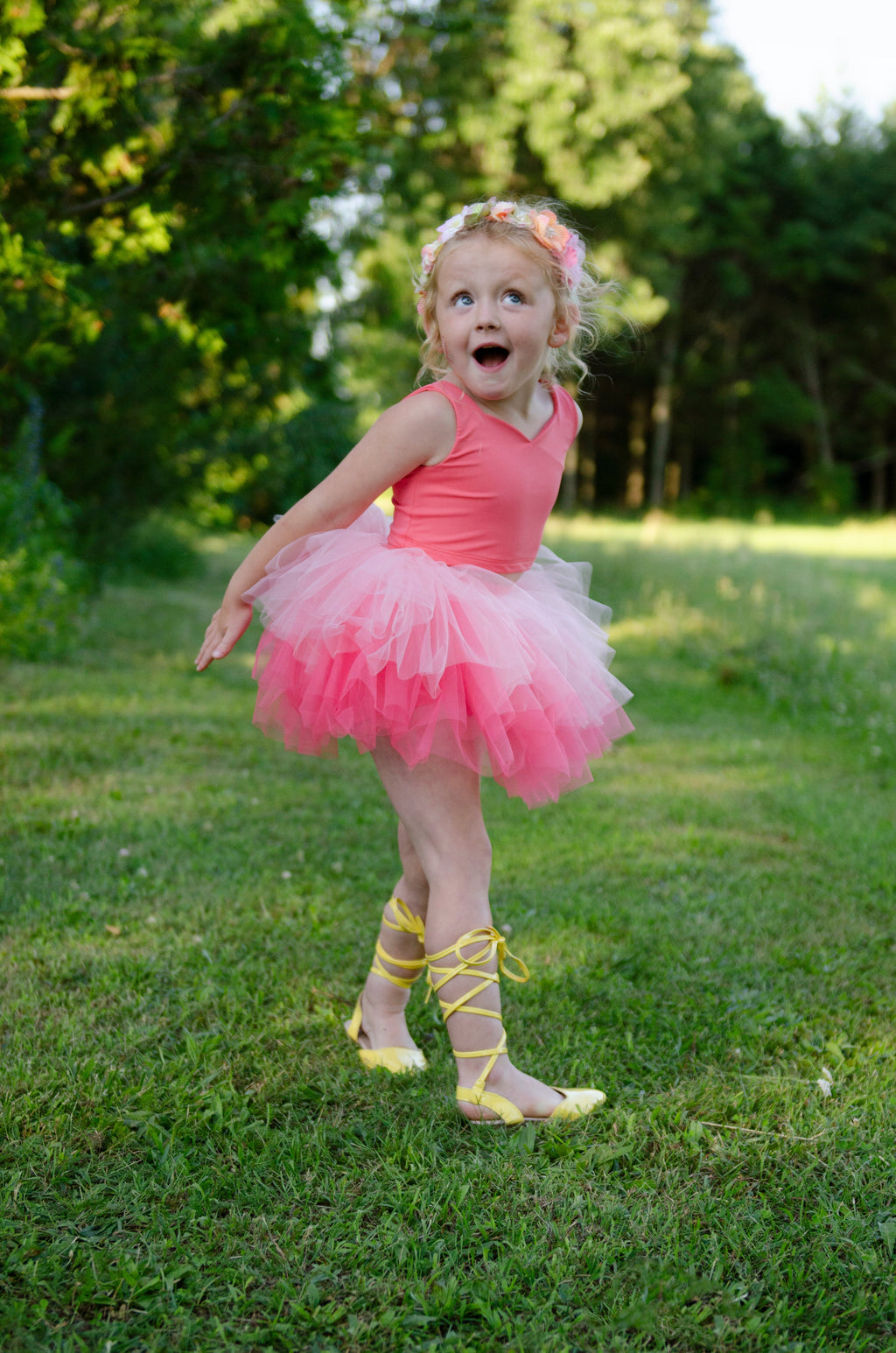 Coral Bamboo two piece set