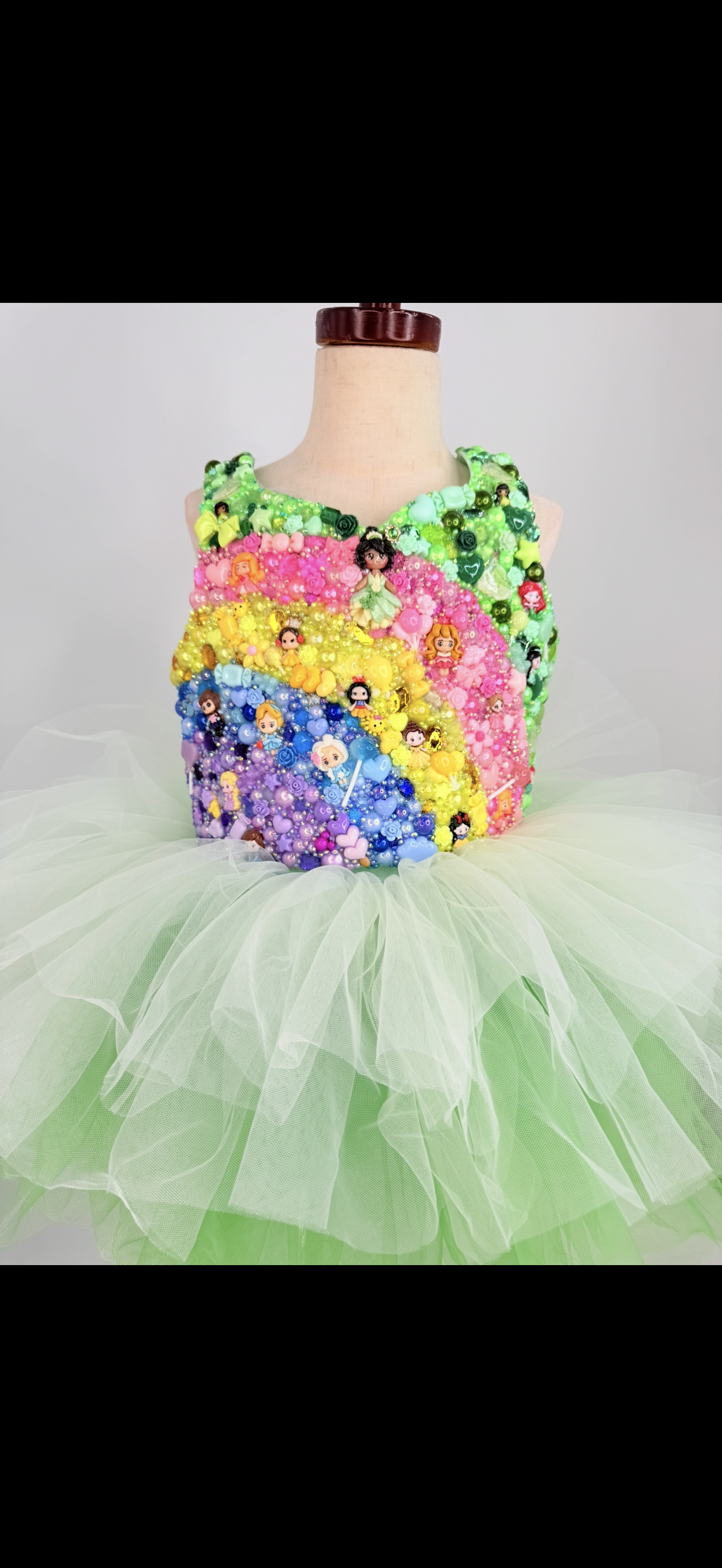 GEMMED TUTU LEOTARD (any theme)