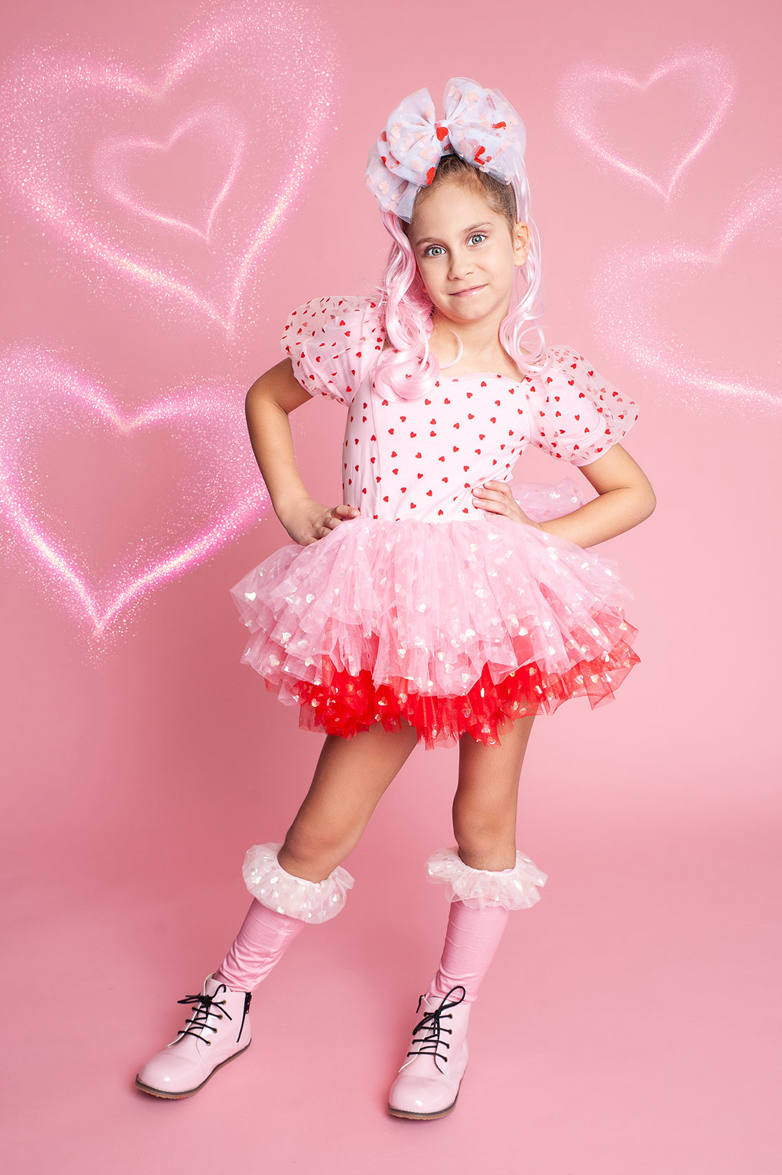 Love tutu dress one piece