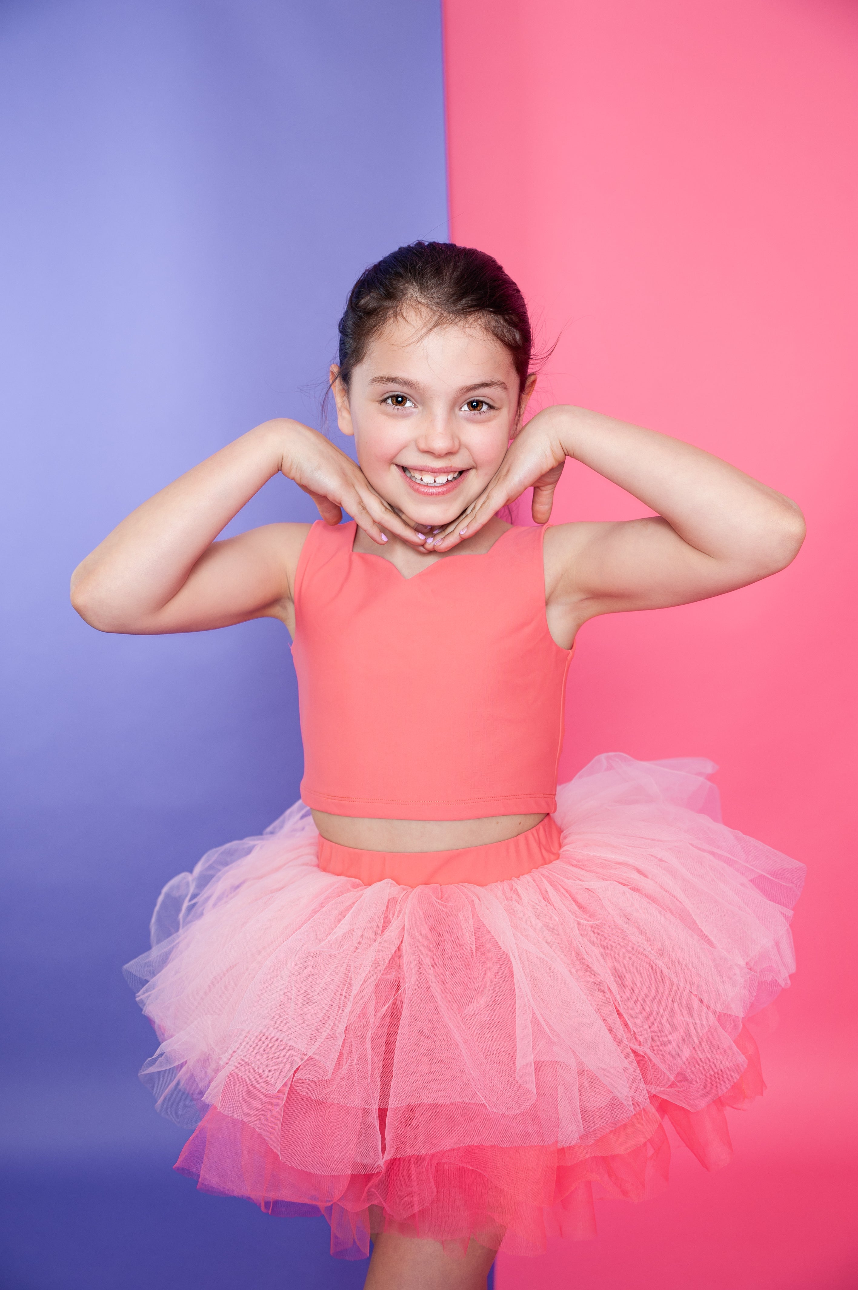 Coral Bamboo two piece set