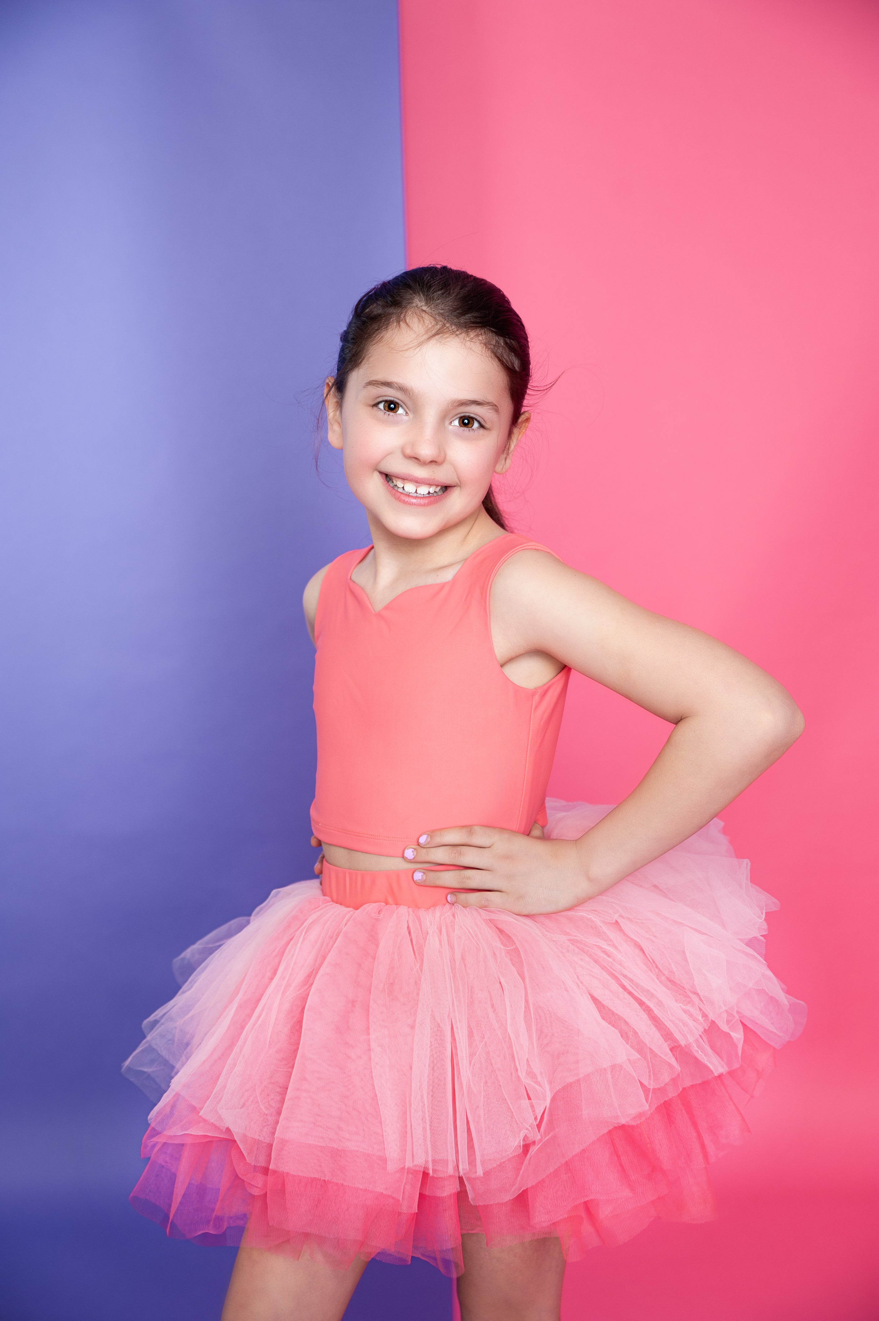 Coral Bamboo two piece set