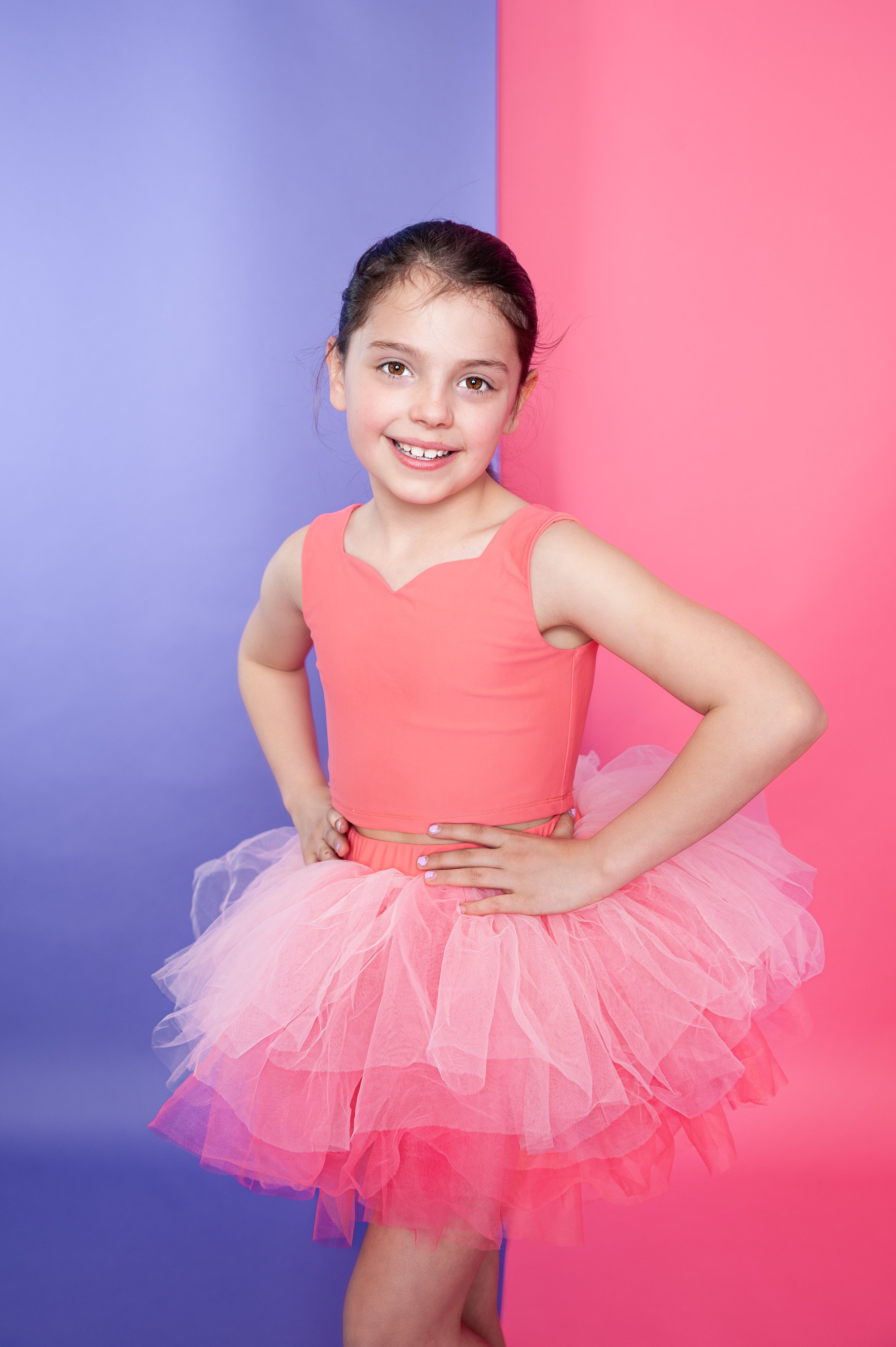 Coral Bamboo two piece set