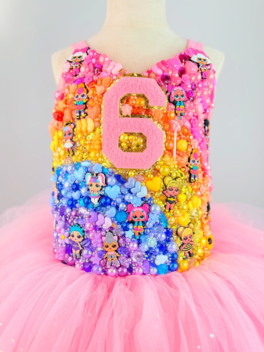 GEMMED TUTU LEOTARD (any theme)