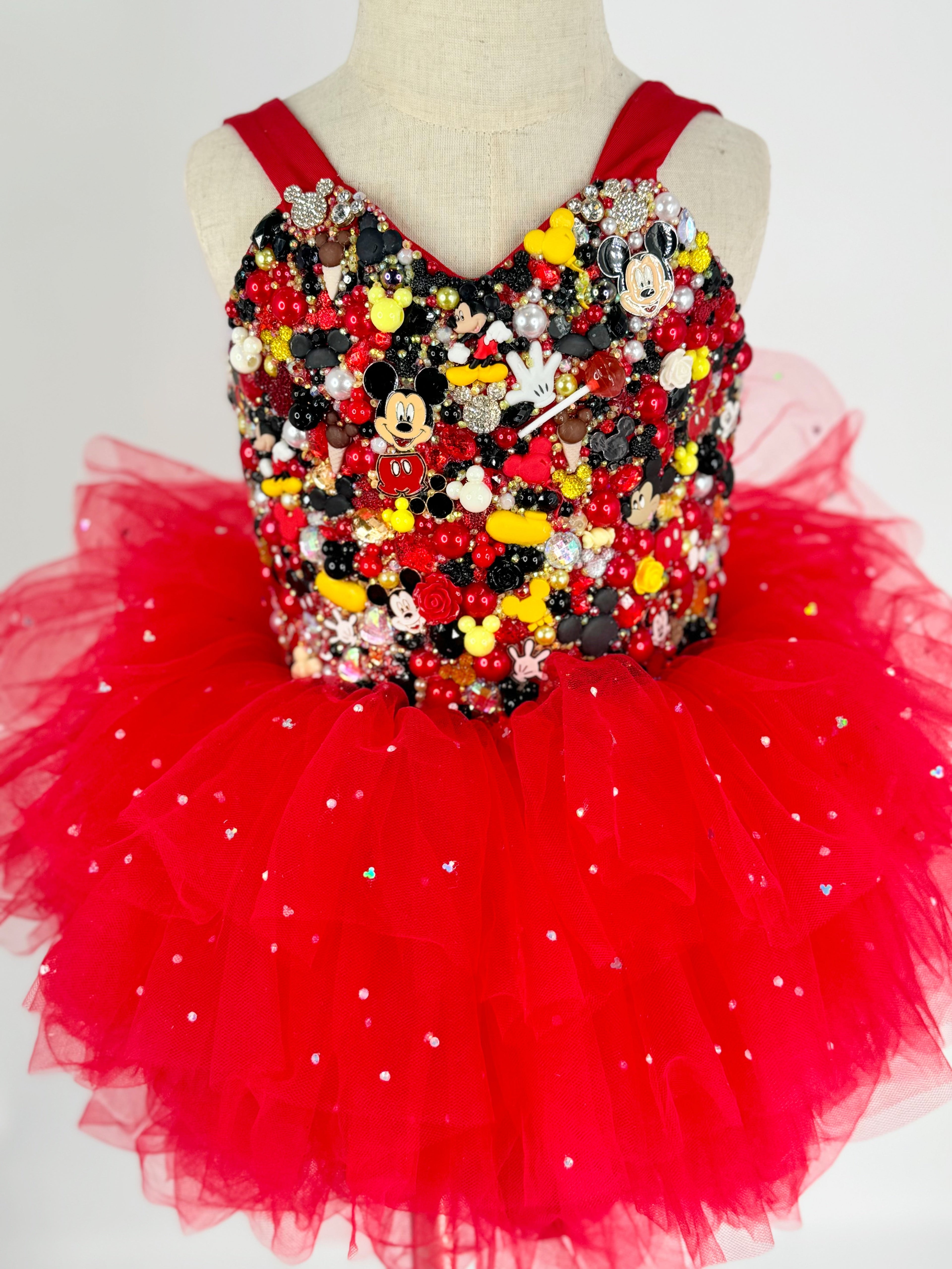 GEMMED TUTU LEOTARD (any theme)