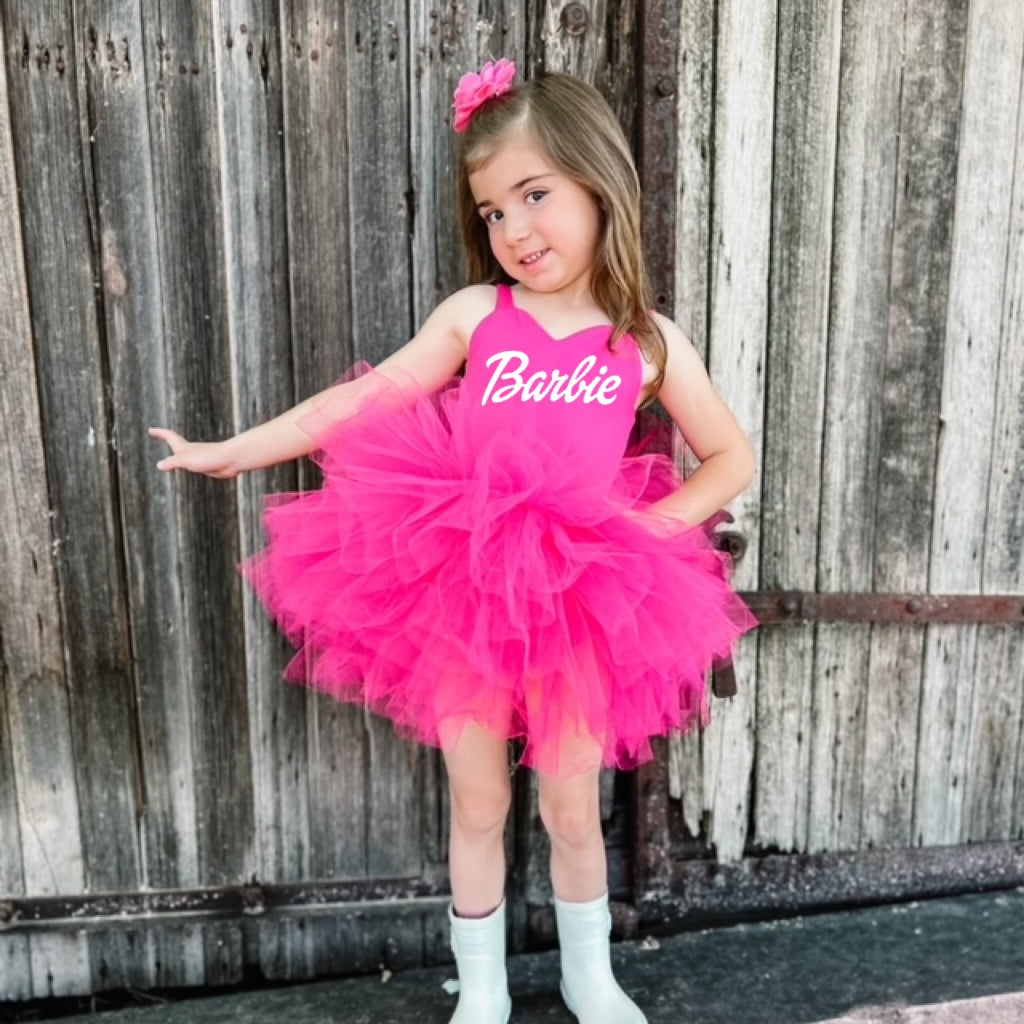 Barbie tutu leo soft tulle