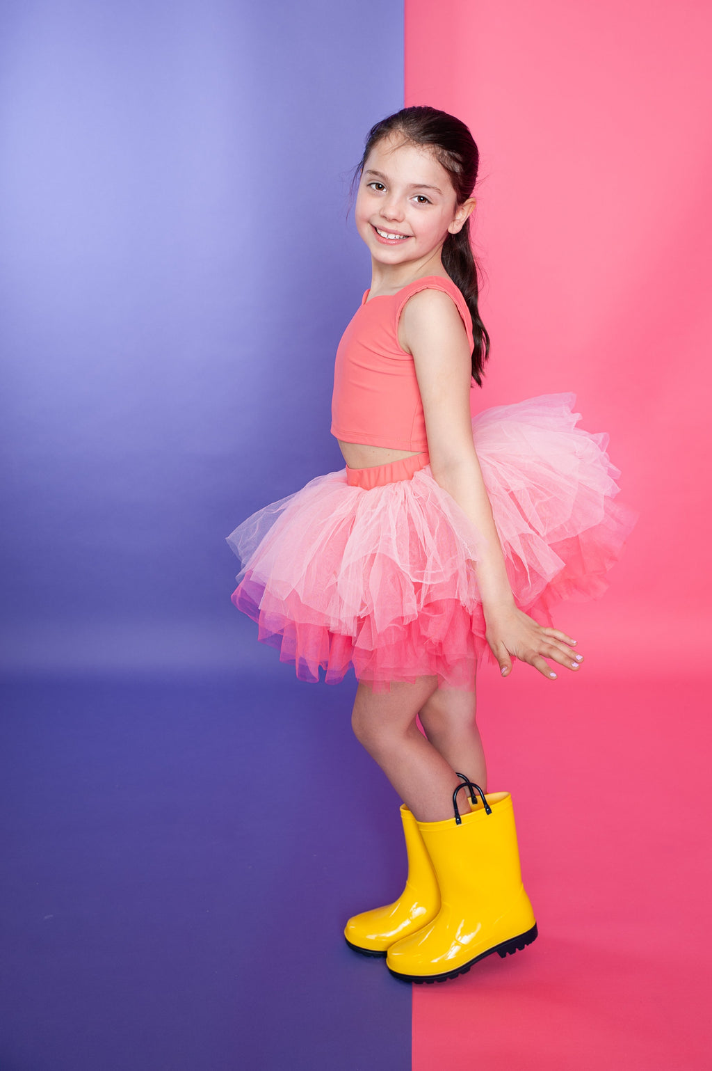 Coral Bamboo two piece set