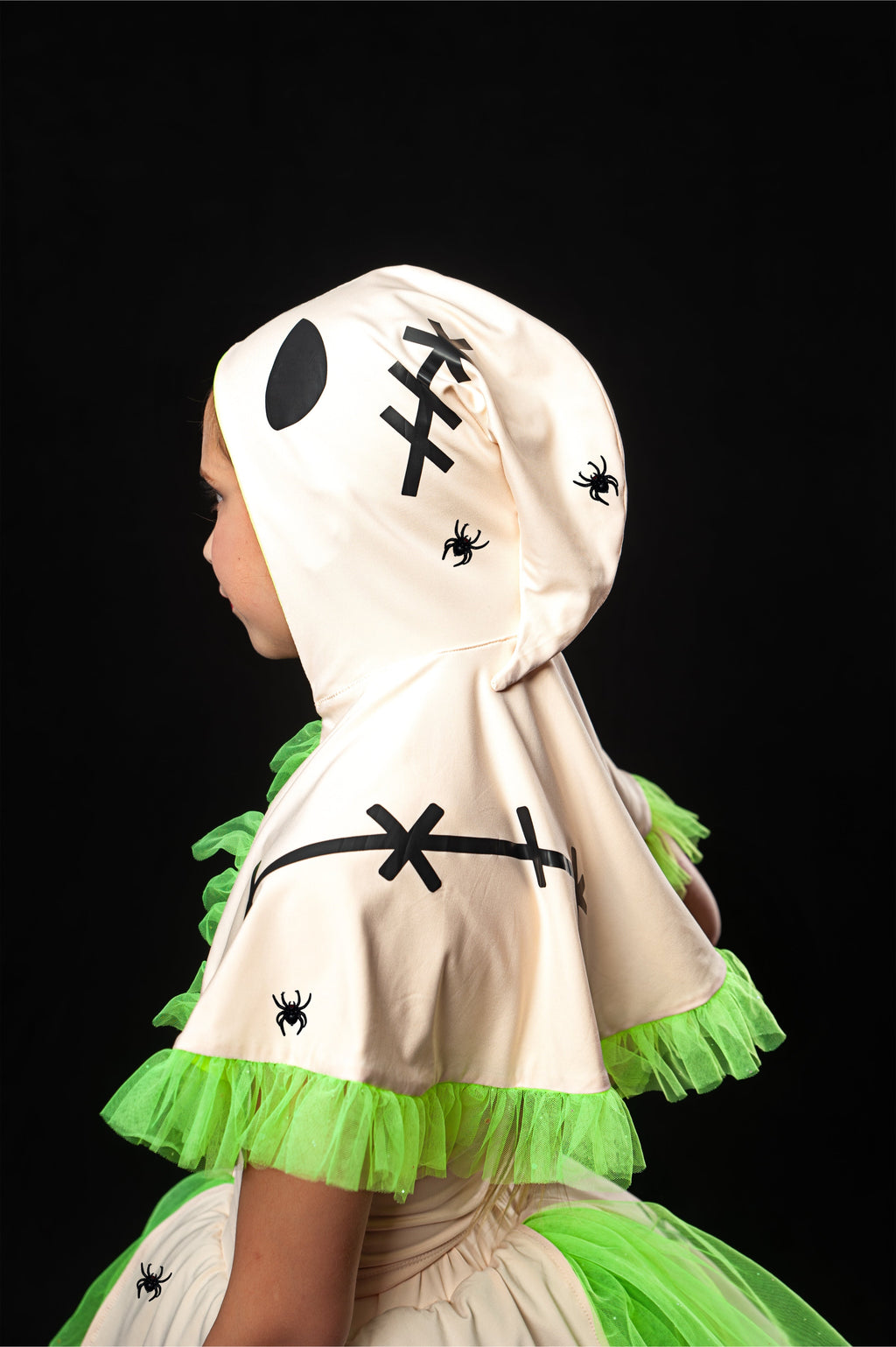 Oggie Boogie man three piece tutu set full coverage (cape included)