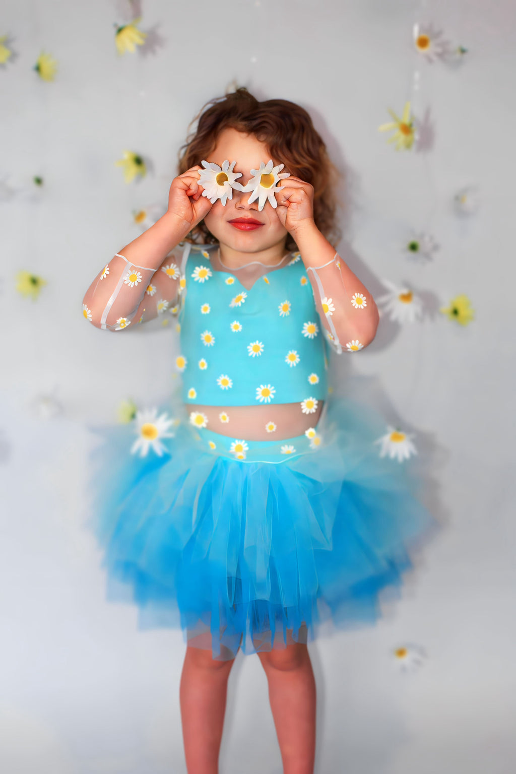 SHEER DAISY TOP
