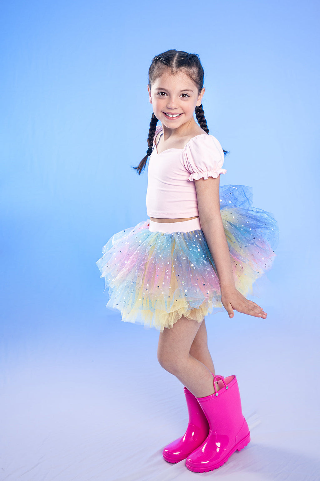 Pastel Rainbow Bamboo two piece