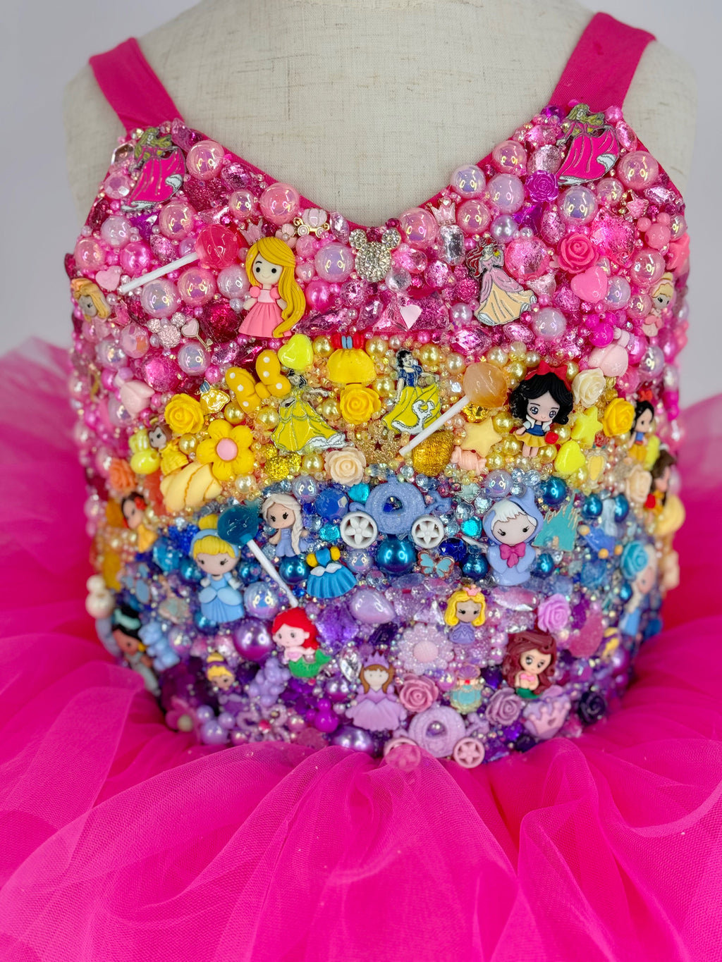 GEMMED TUTU LEOTARD (any theme)