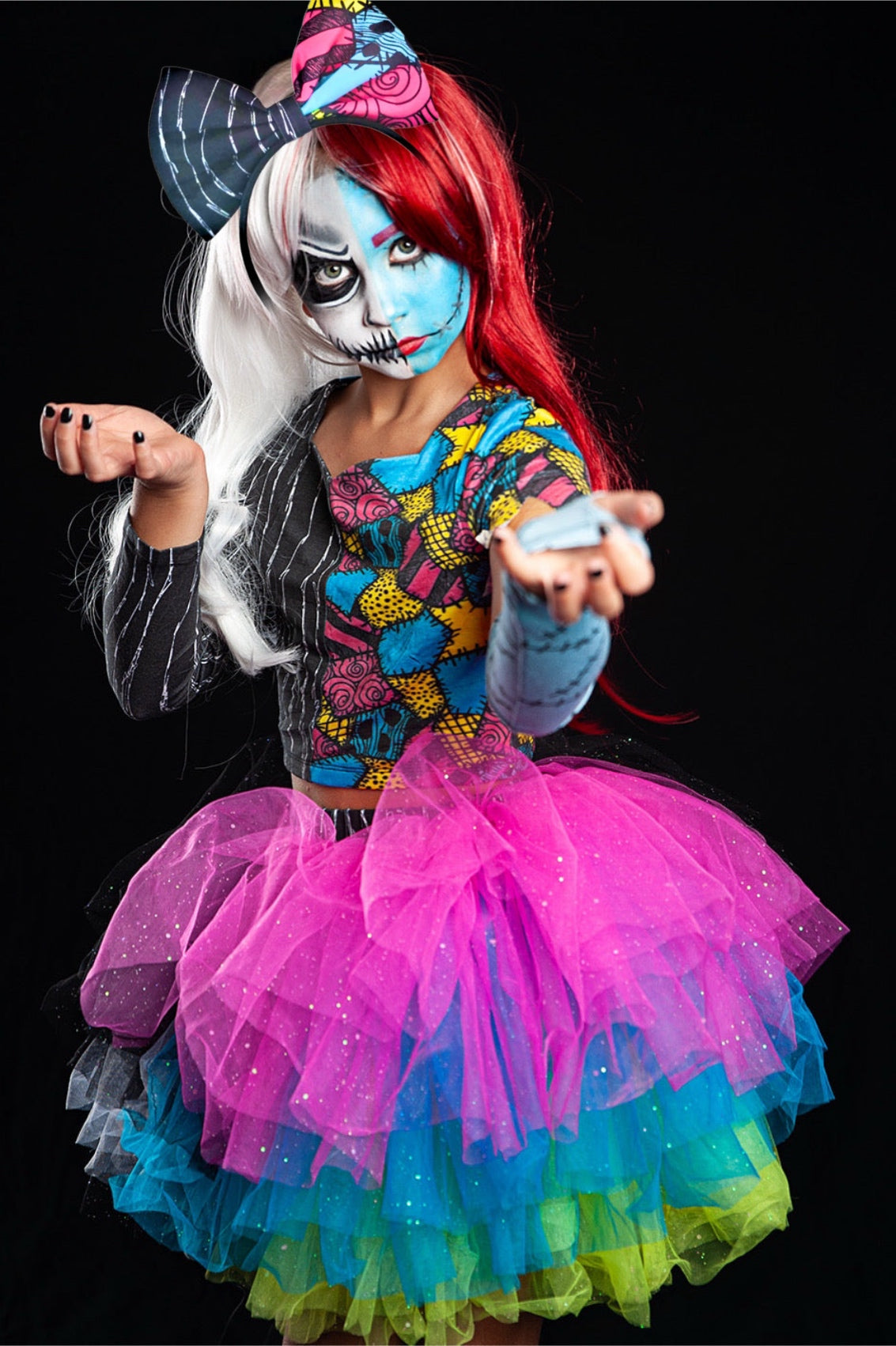 Jack and sally headband