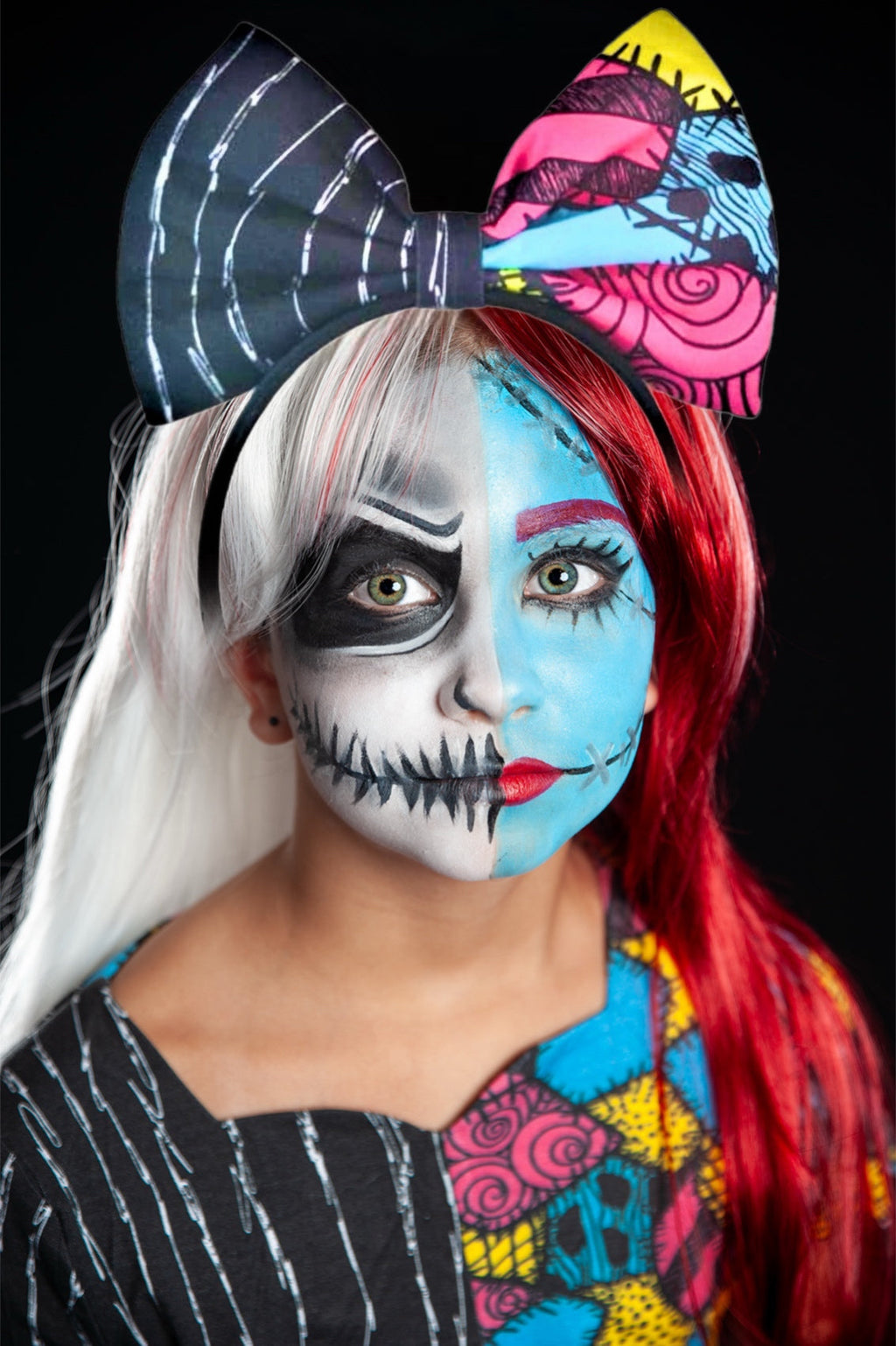 Jack and sally headband