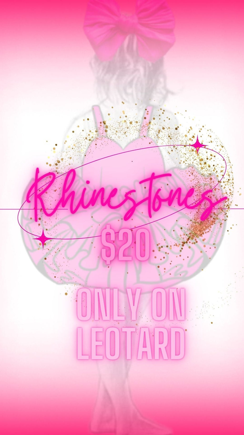 RHINESTONE ADD ON LEOTARD