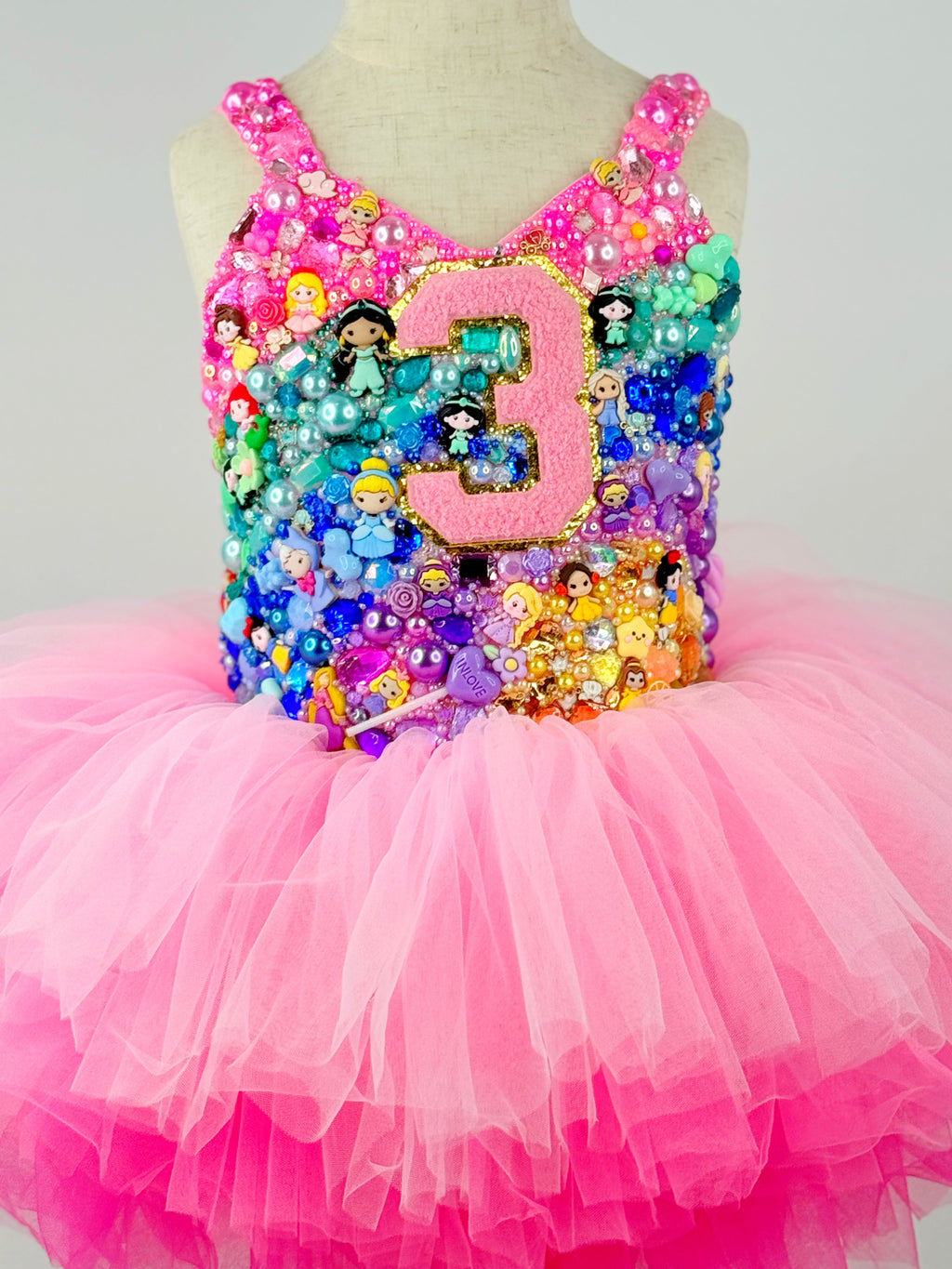 GEMMED TUTU LEOTARD (any theme)