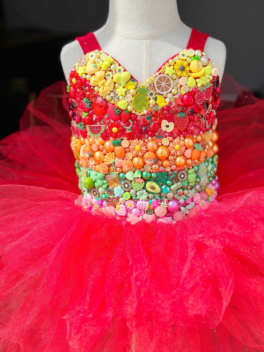 GEMMED TUTU LEOTARD (any theme)