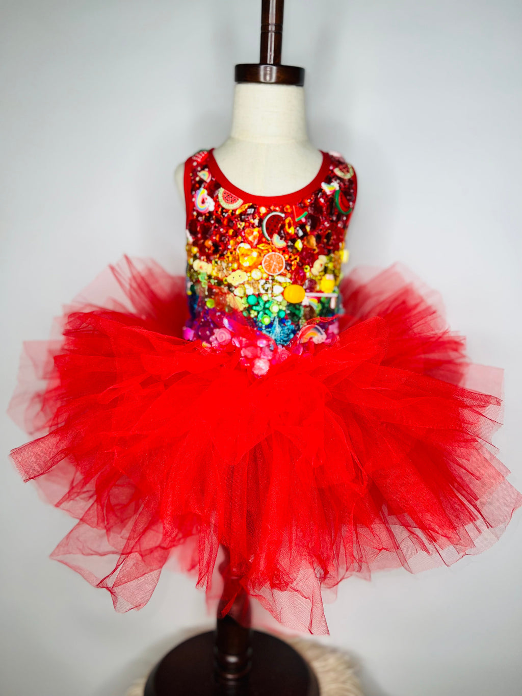 GEMMED TUTU LEOTARD (any theme)